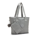 Anina Metallic 16" Laptop Tote Bag Grey Snake Metallic - 5
