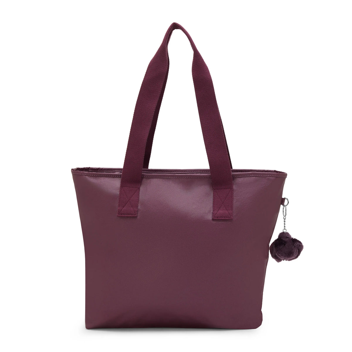 Anina Metallic 16" Laptop Tote Bag Grape Wine Metallic - 3