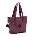 Anina Metallic 16" Laptop Tote Bag Grape Wine Metallic - 5