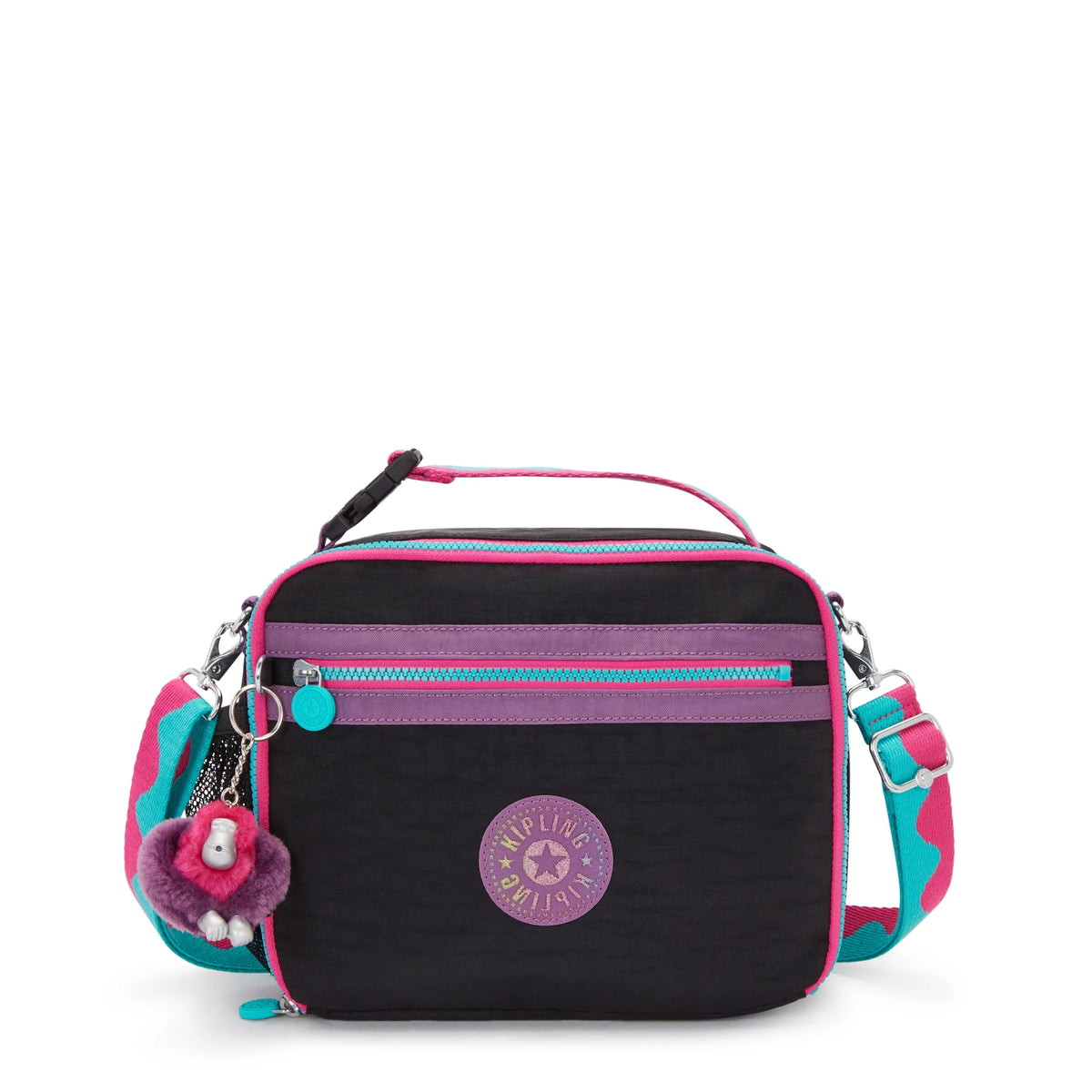Ermy Lunch Bag WavePop Jet Black - 1