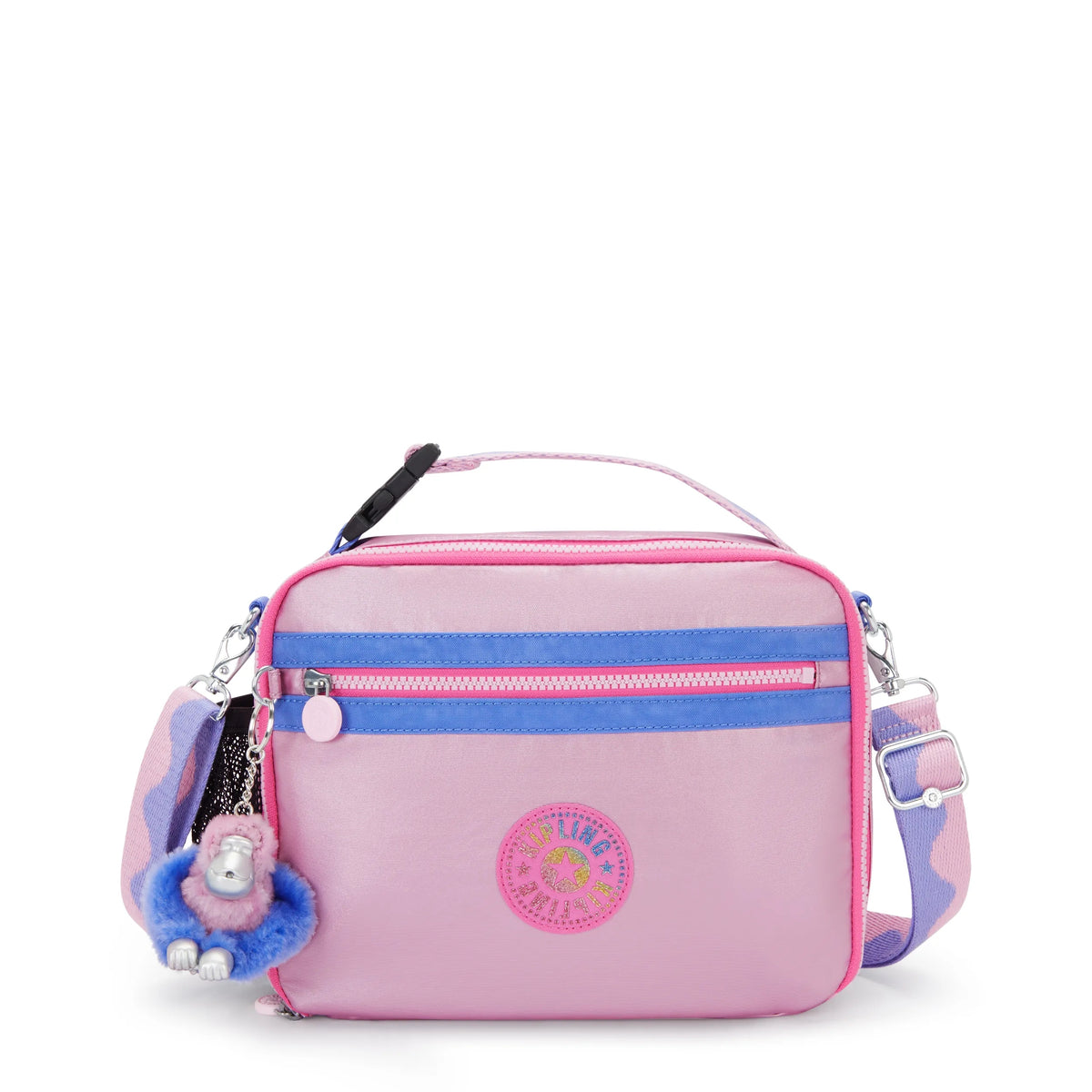 Ermy Metallic Lunch Bag WavePop Met Lilac - 1
