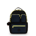 Seoul 17" Laptop Pocket Backpack Black Pocket Print - 1
