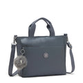 Lavena Metallic Tote Bag Warm Steel Metallic - 5