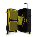 Spontaneous Large Rolling Luggage Yellow Fun Black - 4