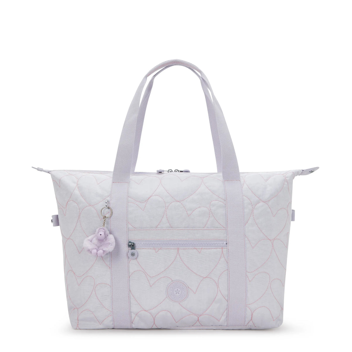 Art Medium Tote Bag Hearts Shimmer - view1