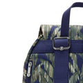 City Pocket Small Printed Backpack STRIPED GRASSES - 6