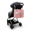 Babygear Convertible Diaper Backpack Tiny Smoky Blush - 8