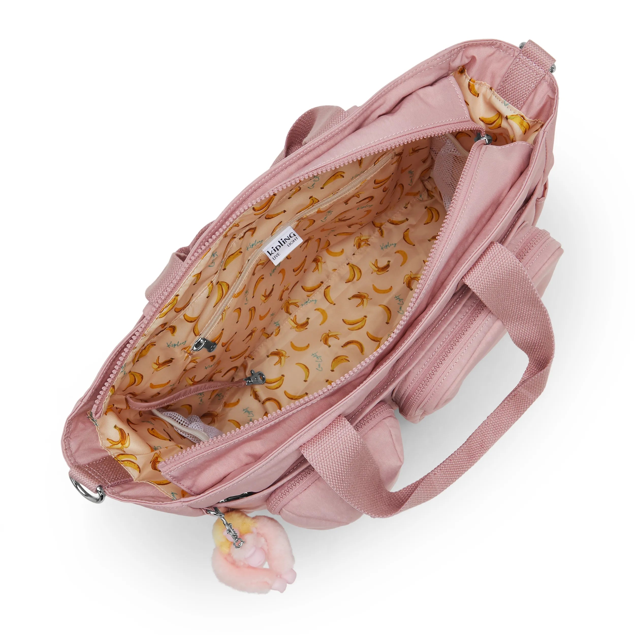 Babygear Convertible Diaper Backpack - Tiny Smoky Blush
