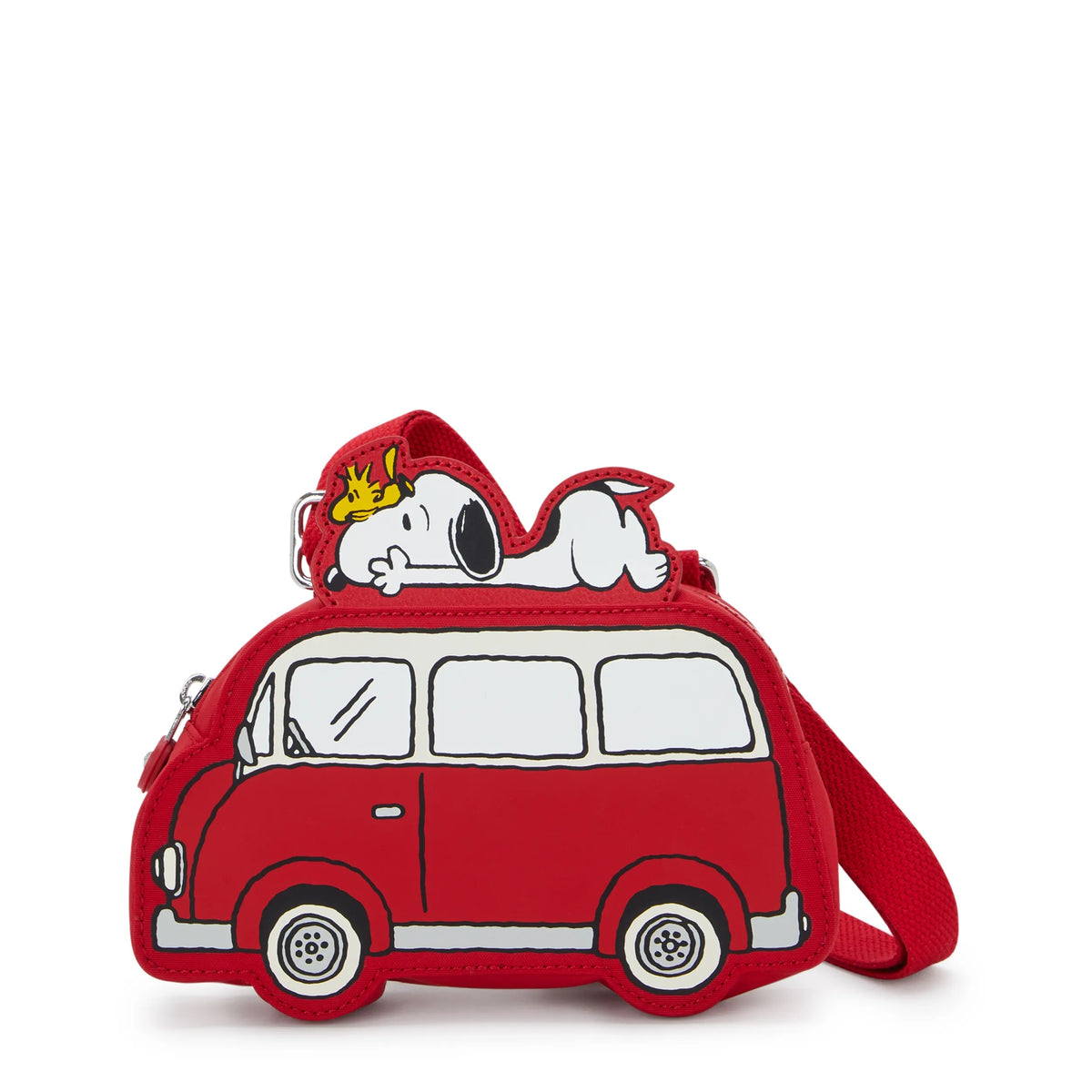 Peanuts Van Crossbody Bag Restless Red - 1