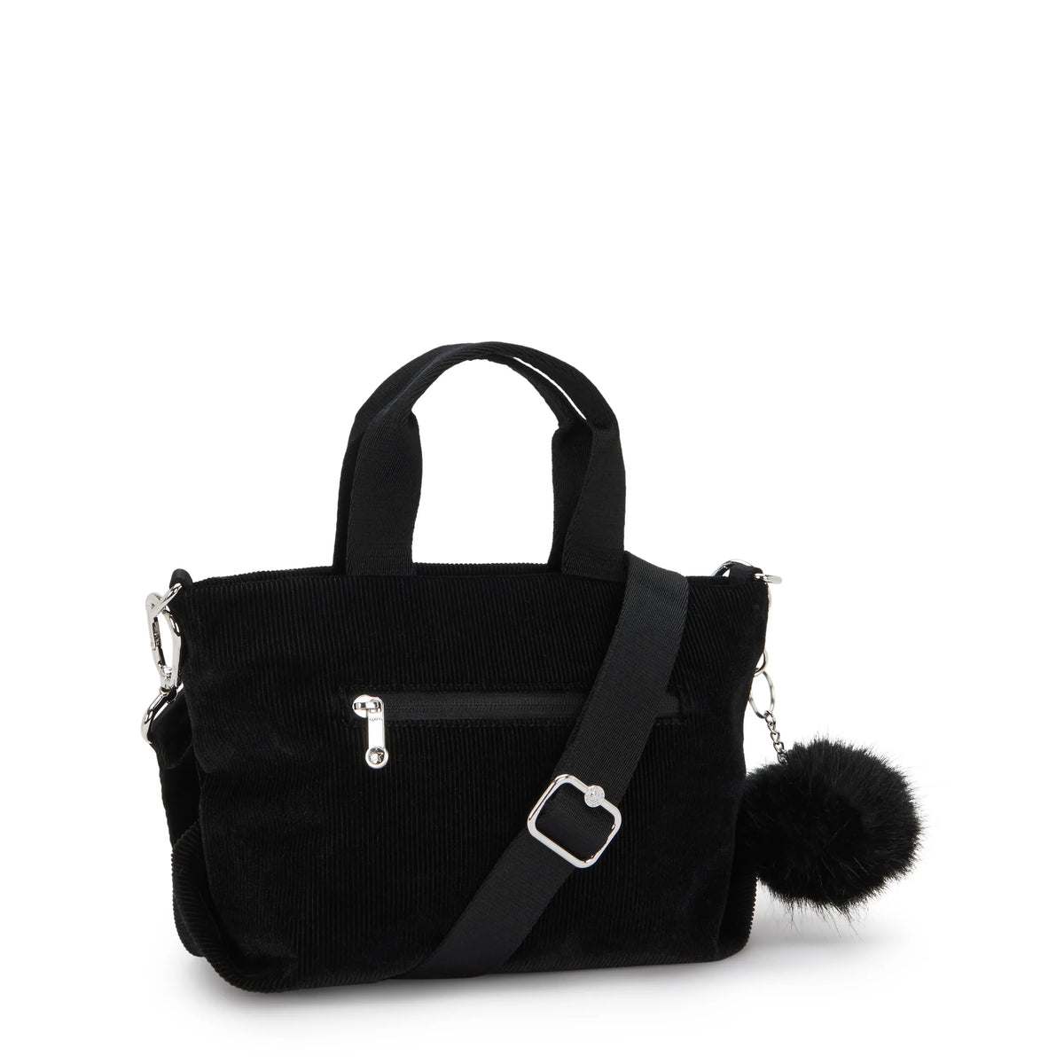 Malfi Corduroy Shoulder Bag Onyx Black Glam - 2