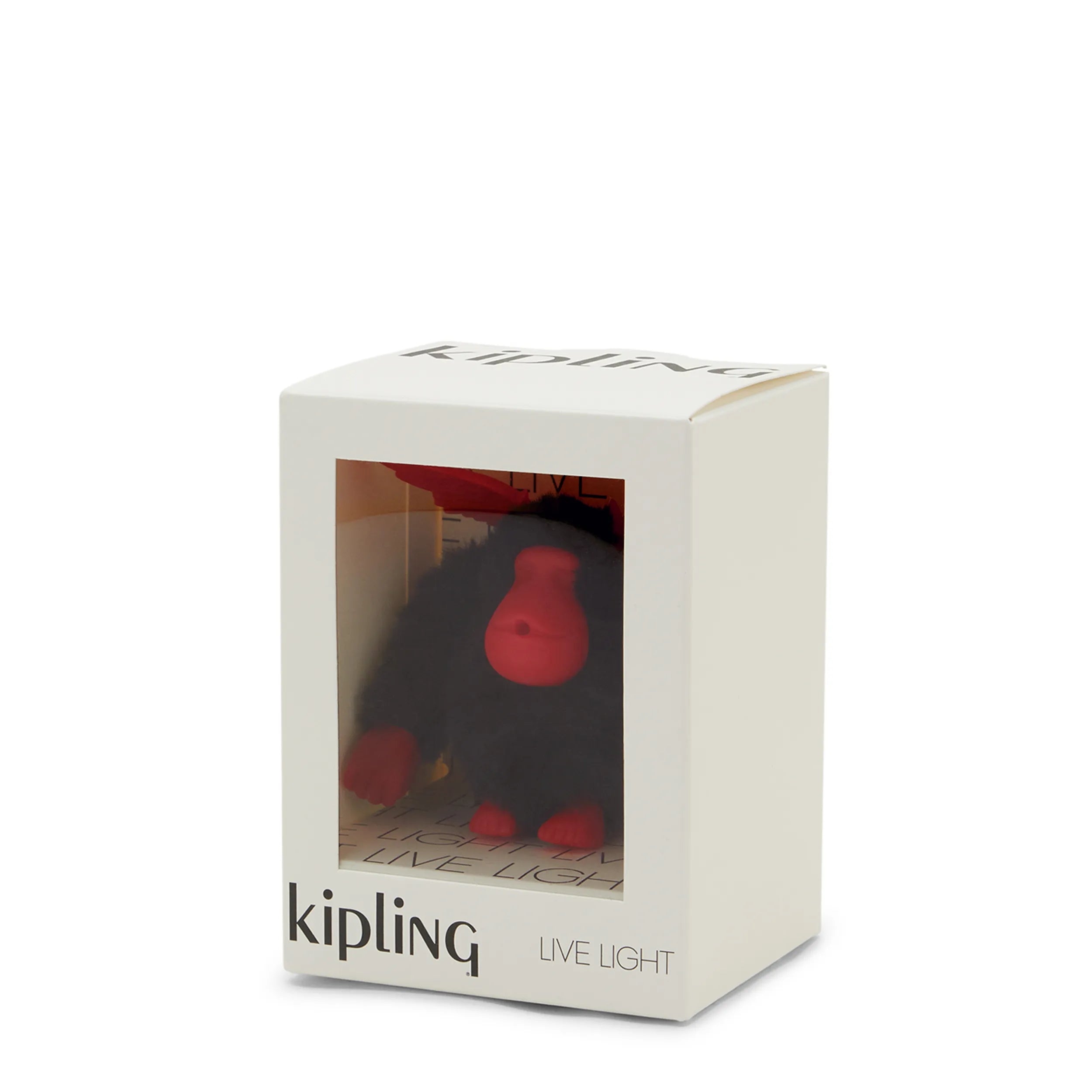 Halloween Devil Monkey Keychain - Halloween Red