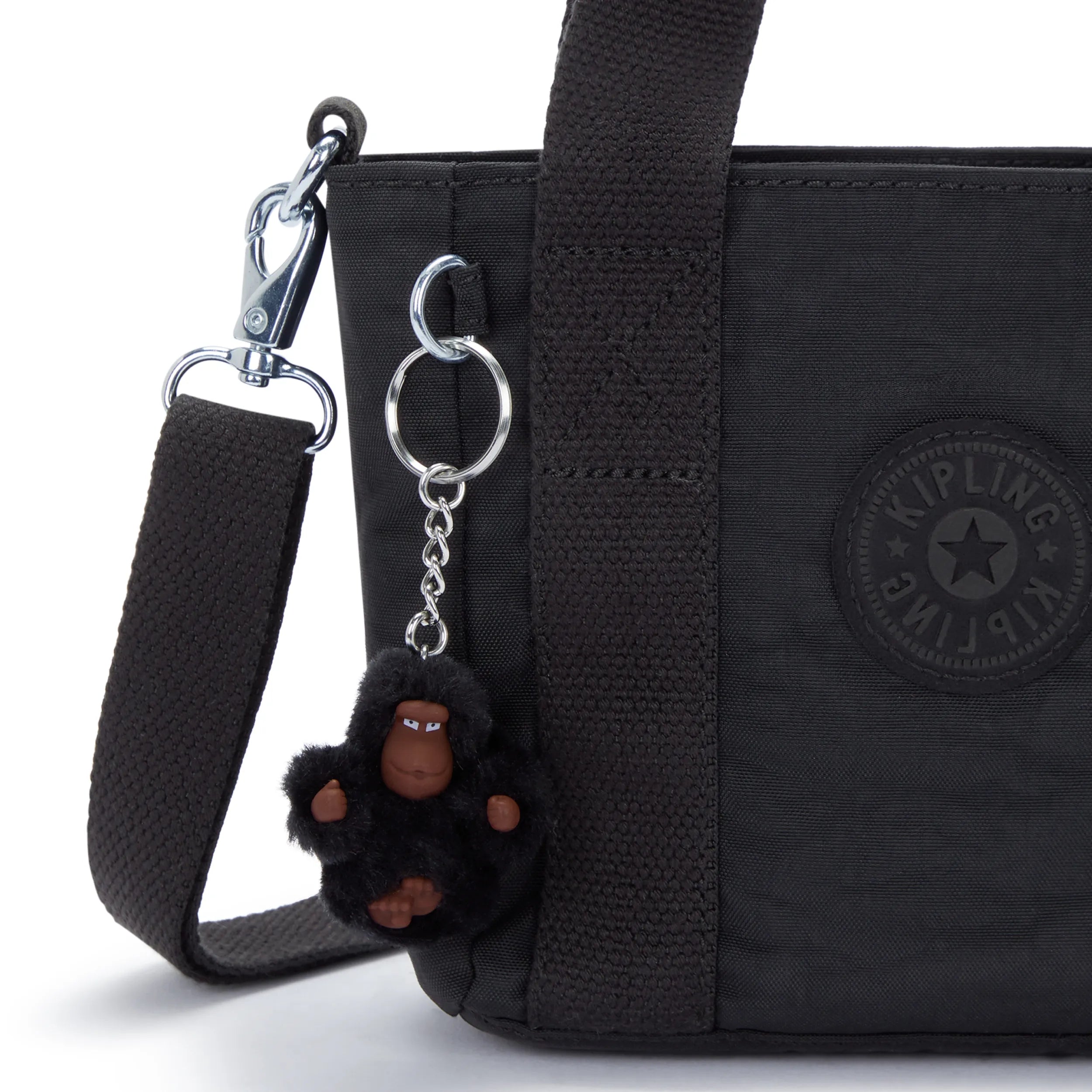 Jayla Mini Tote Bag - Black Tonal