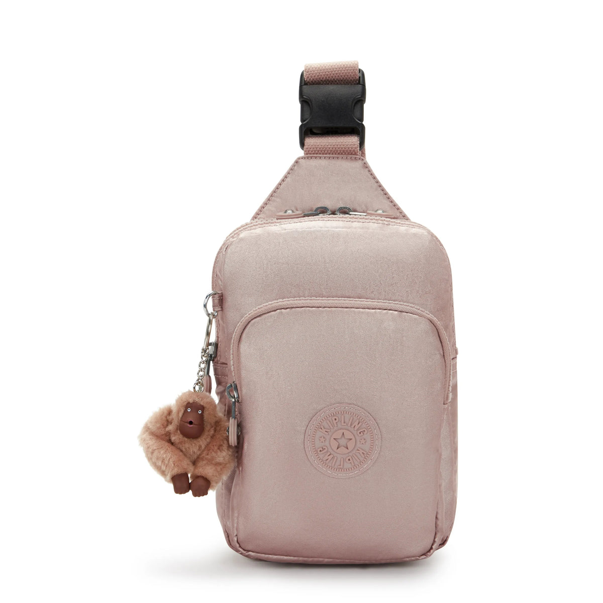 Andres Metallic Sling Backpack display picture 1