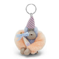 New Year Party Monkey Keychain Festive Pink - 1