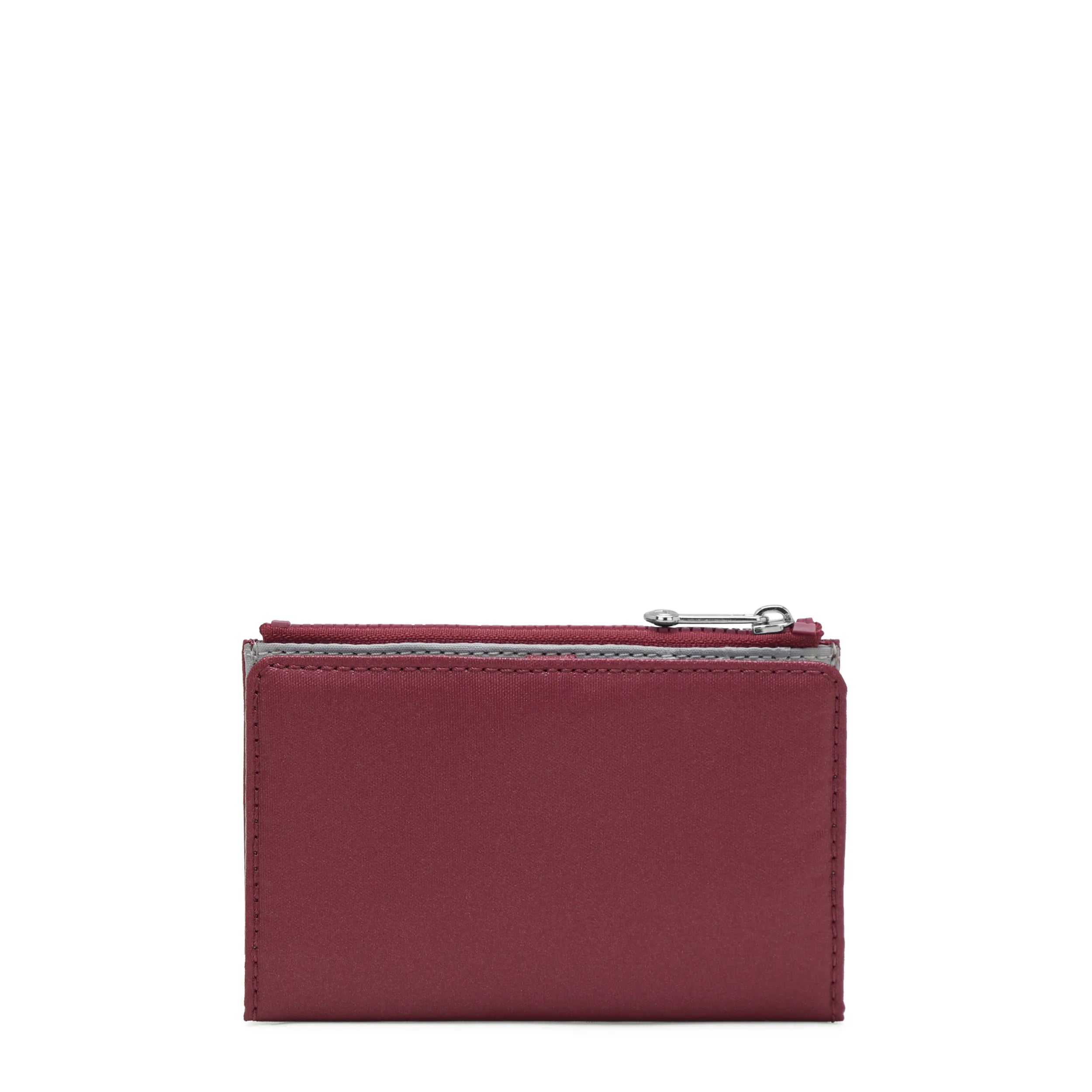 Meng Metallic Card Case - Deep Berry Metallic