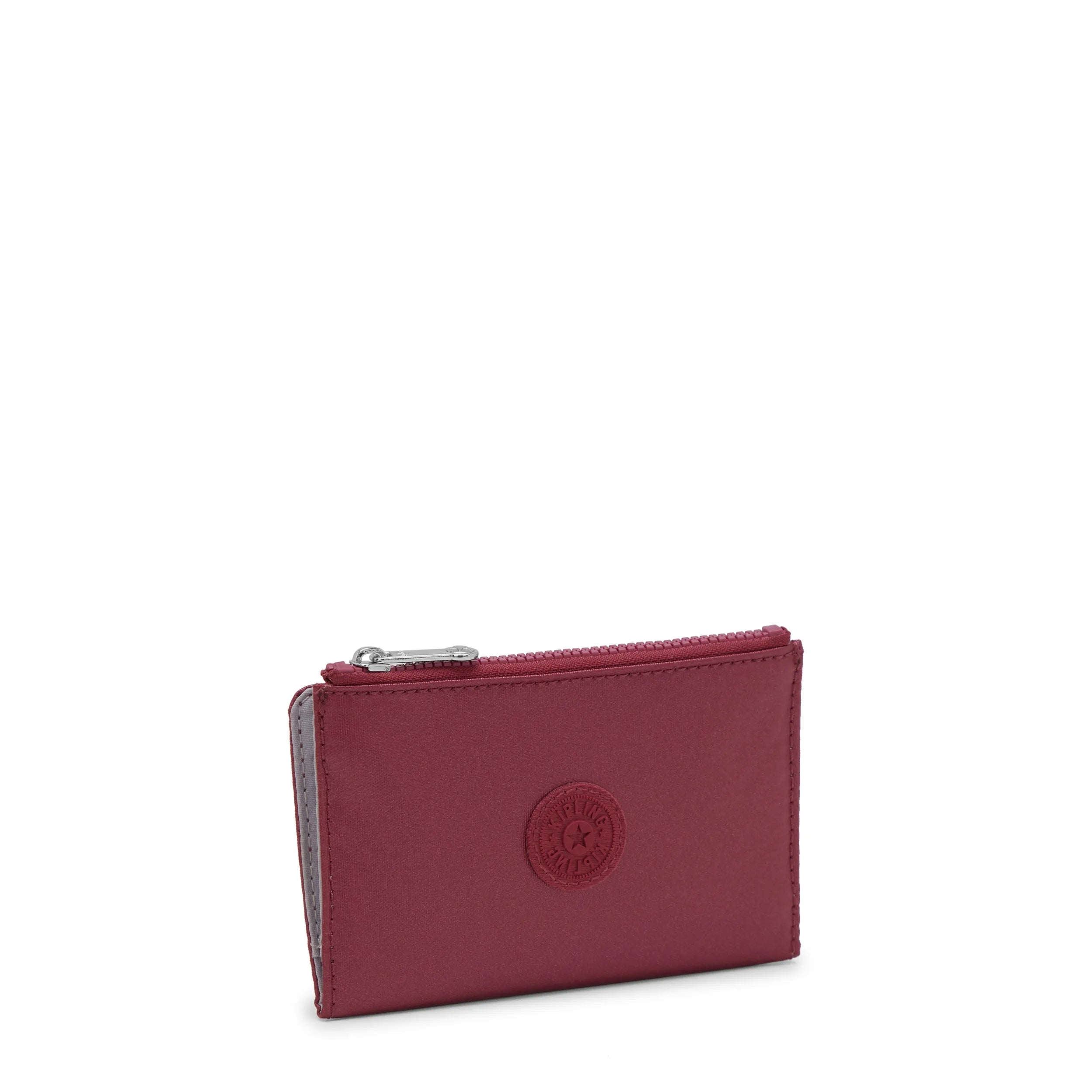 Meng Metallic Card Case - Deep Berry Metallic Meng Metallic Card Case - Deep Berry Metallic