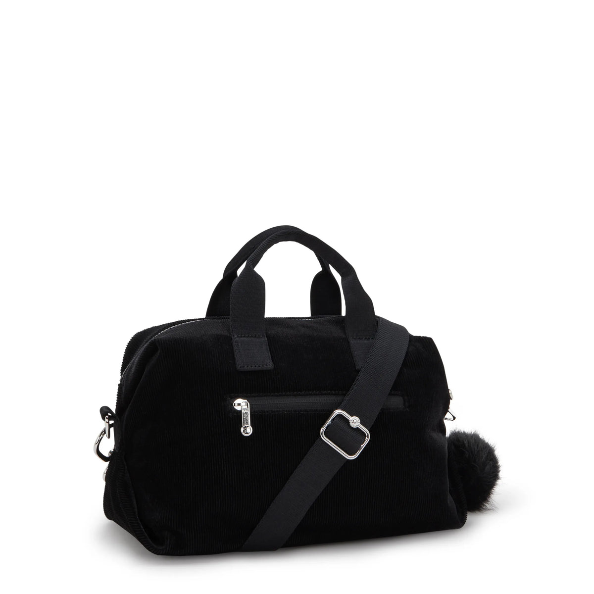 Hasset Corduroy Shoulder Bag Onyx Black Glam - 2