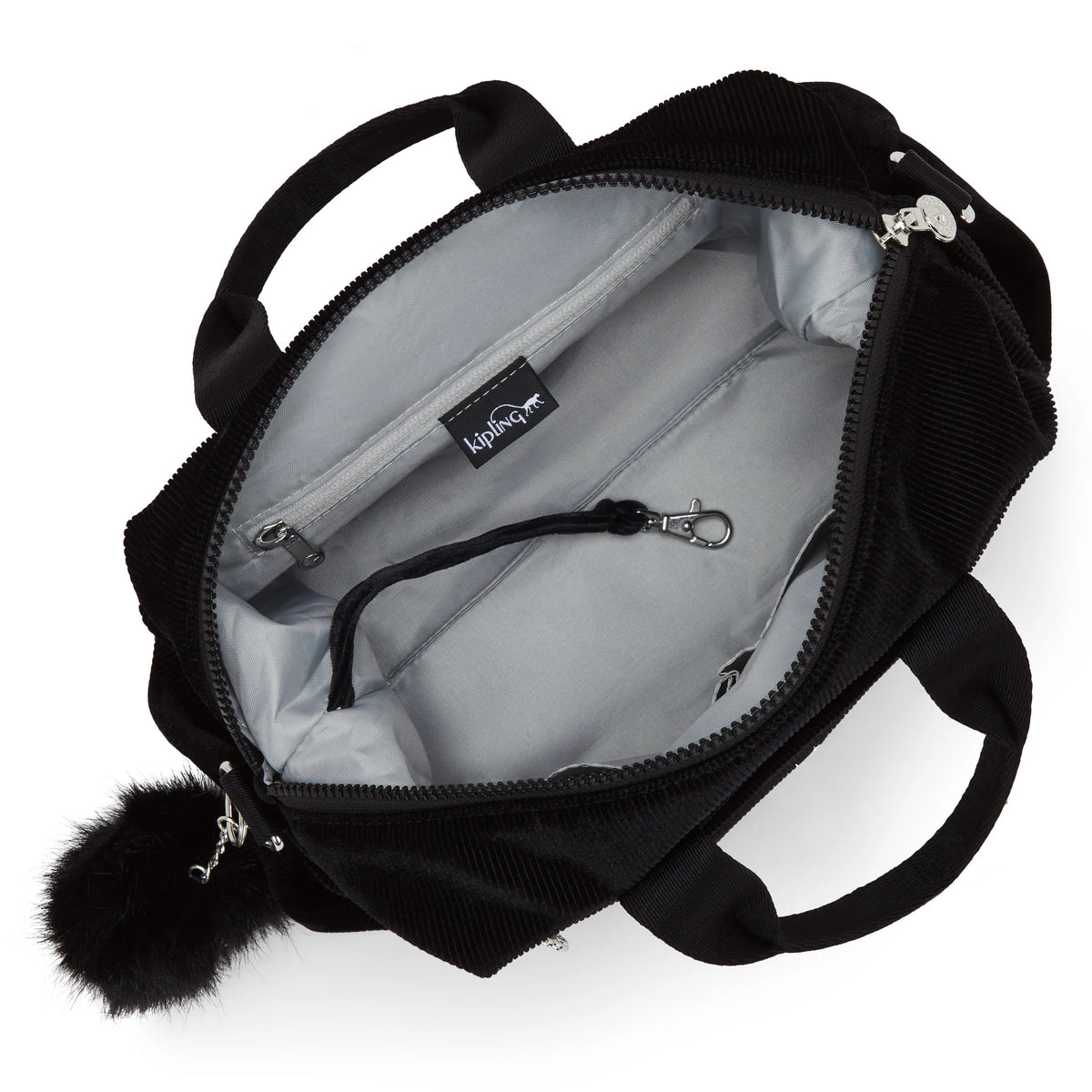 Hasset Corduroy Shoulder Bag Onyx Black Glam - 3