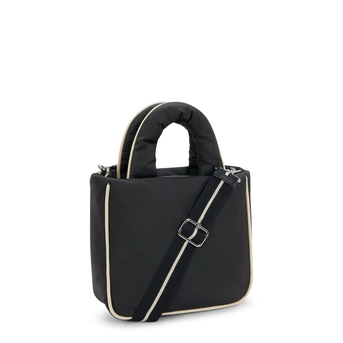 Aydin Puffed Shoulder Bag Onyx Black Puff - 2