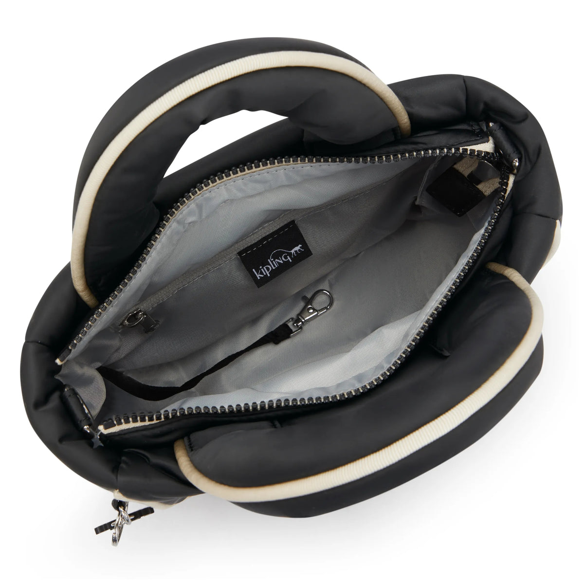 Aydin Puffed Shoulder Bag Onyx Black Puff - 3