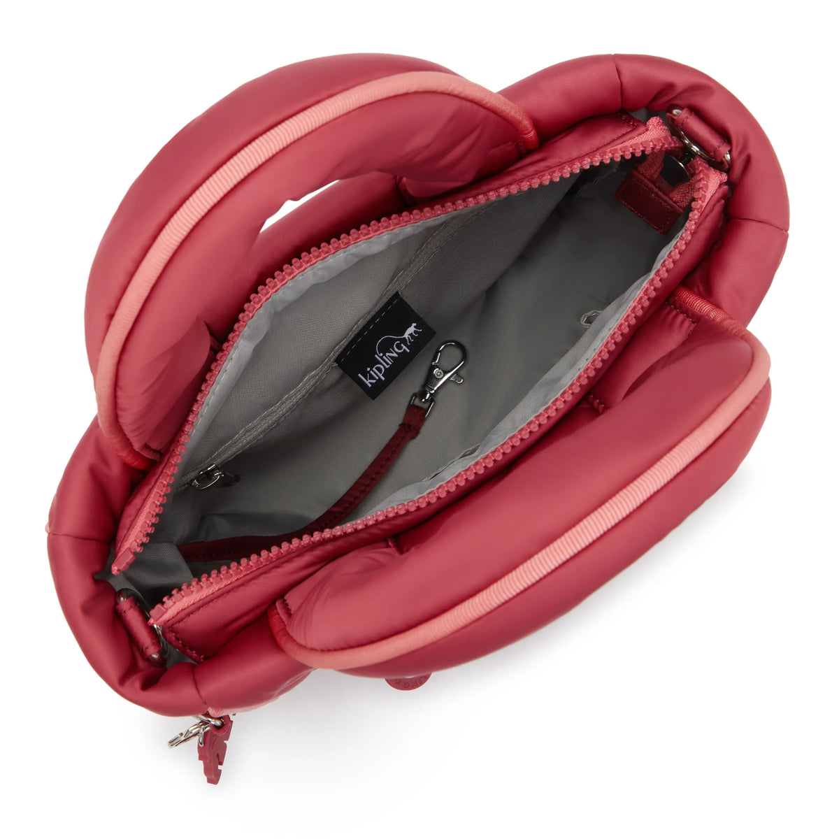 Aydin Puffed Shoulder Bag Port Wine Puff - 3