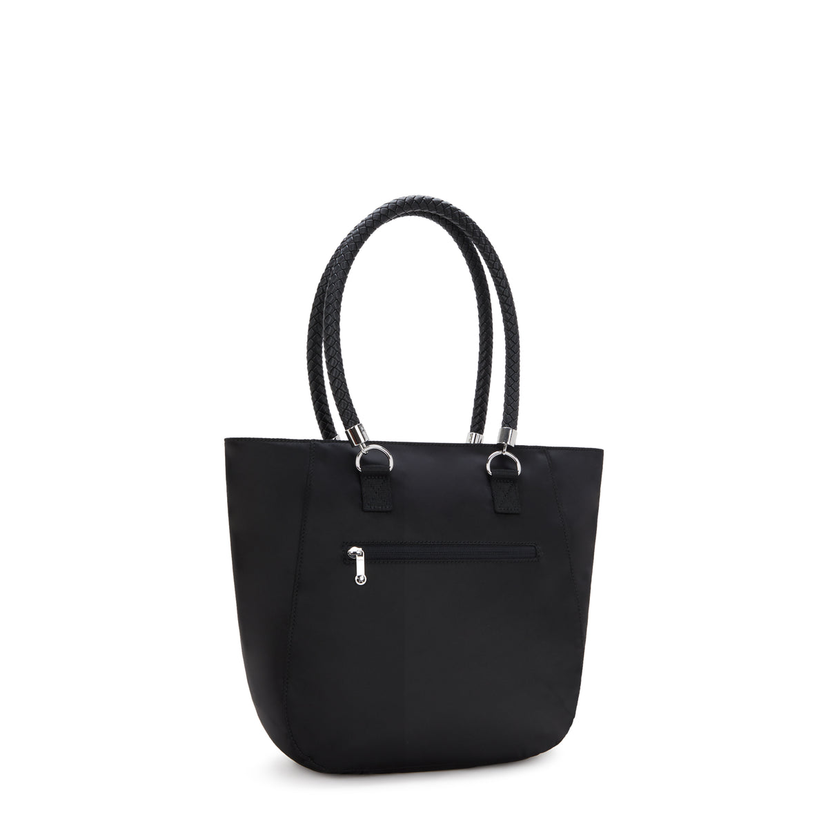 Tyra Tote Bag Jet Black Braid - 2