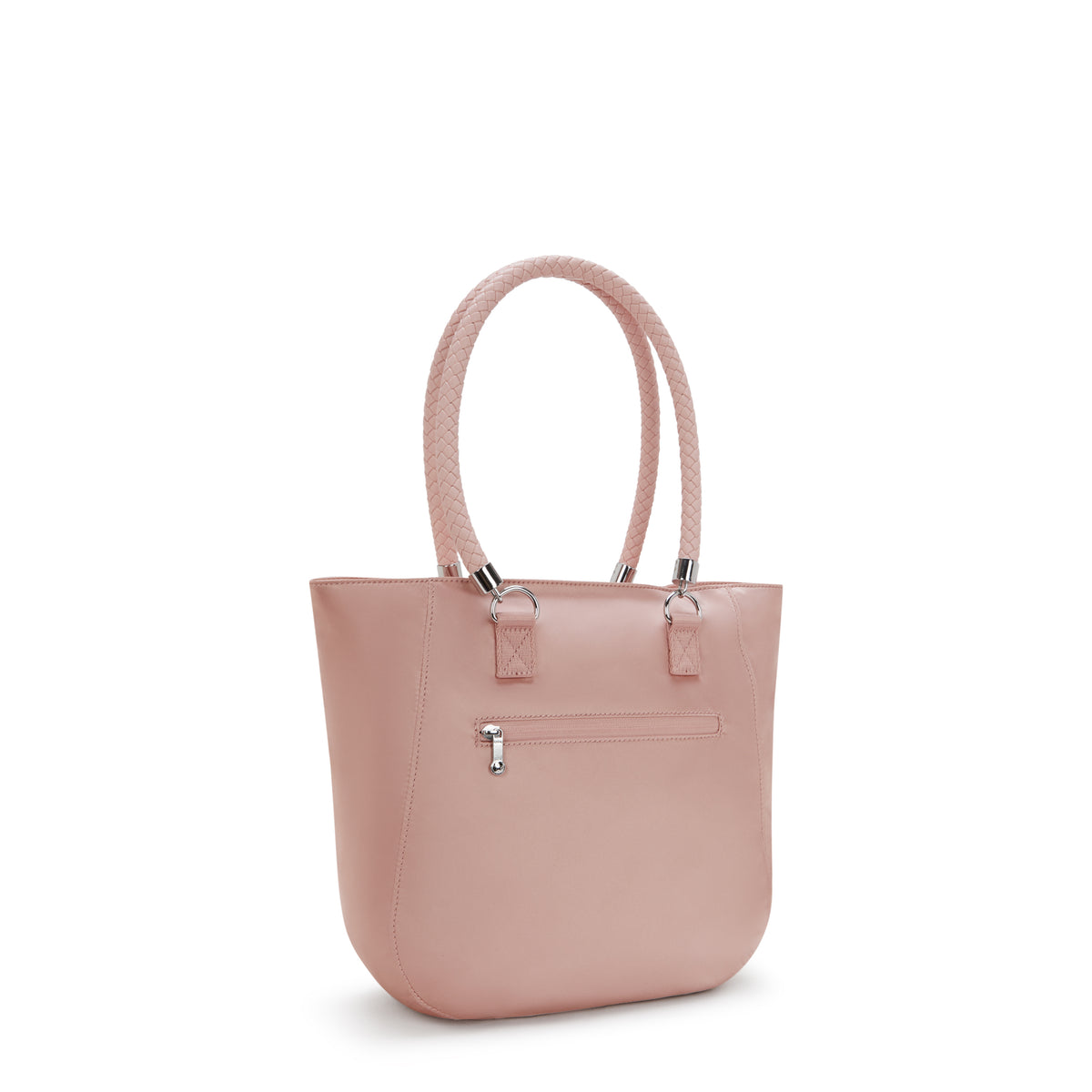 Tyra Tote Bag Petal Pink Braid - 2