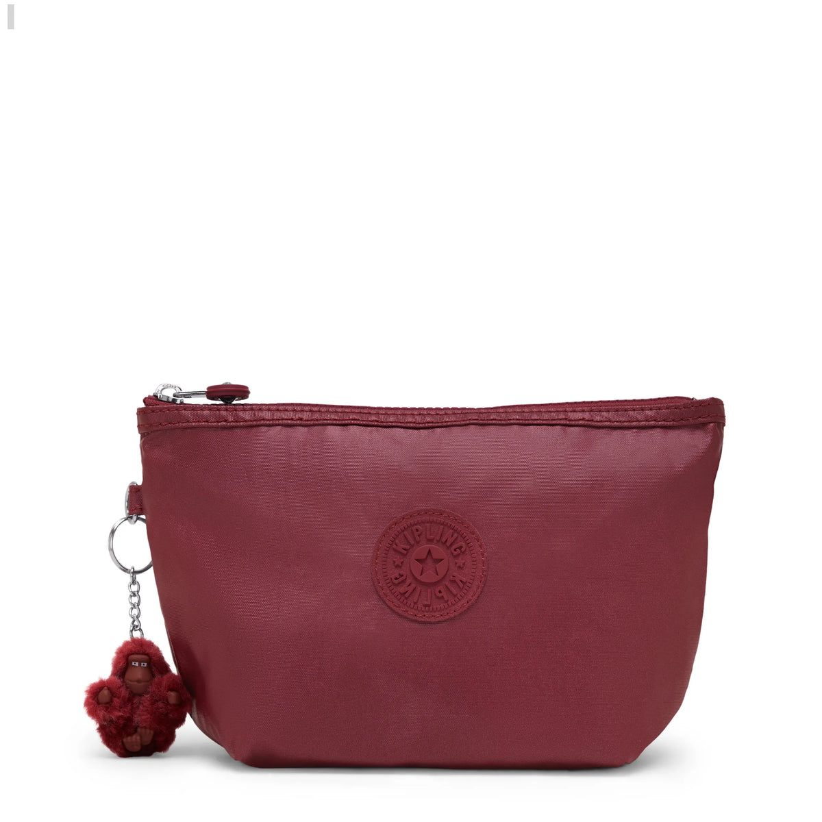 Shawna Large Metallic Pouch Deep Berry Metallic - 