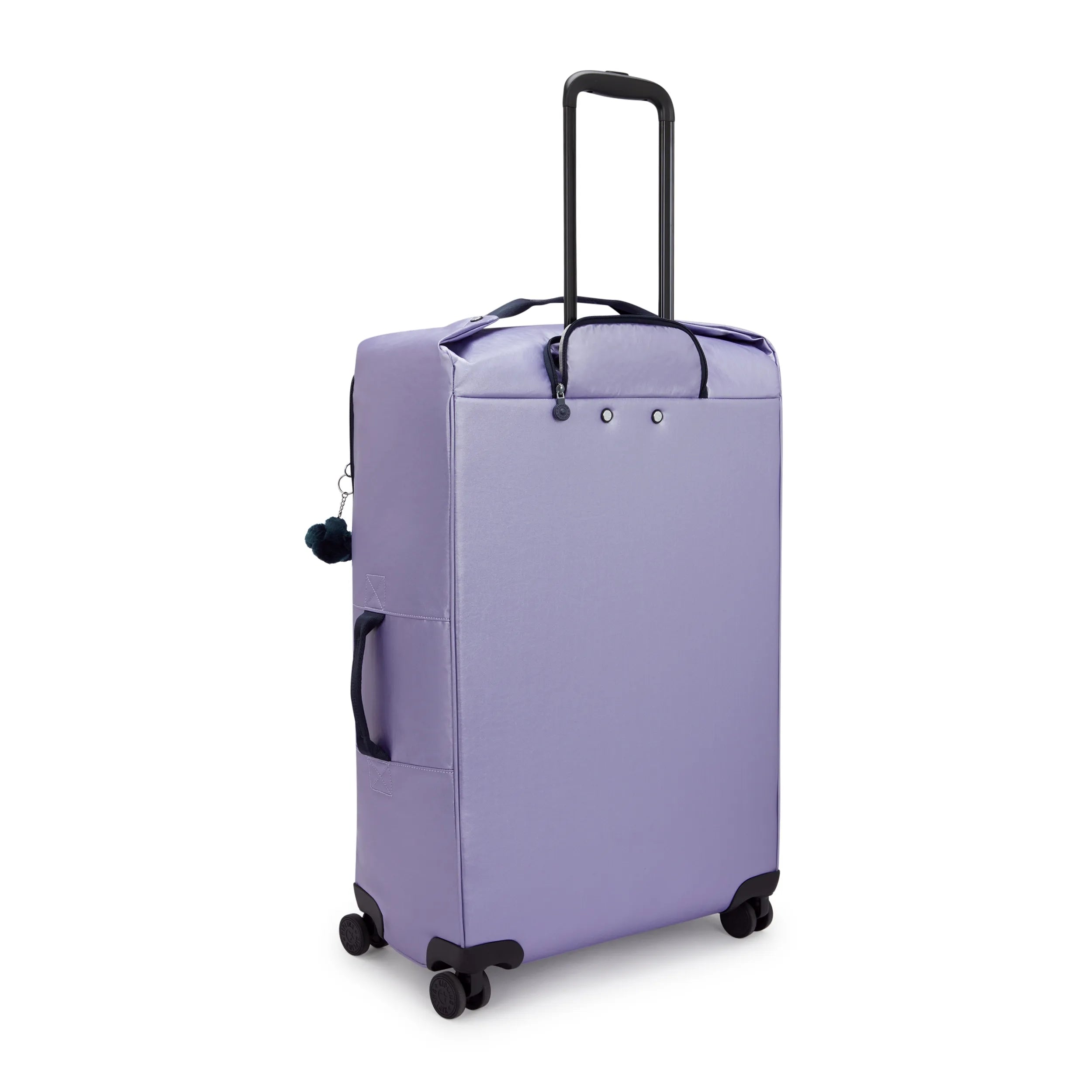 Darcey Large Metallic Rolling Luggage - Lavendar Ice