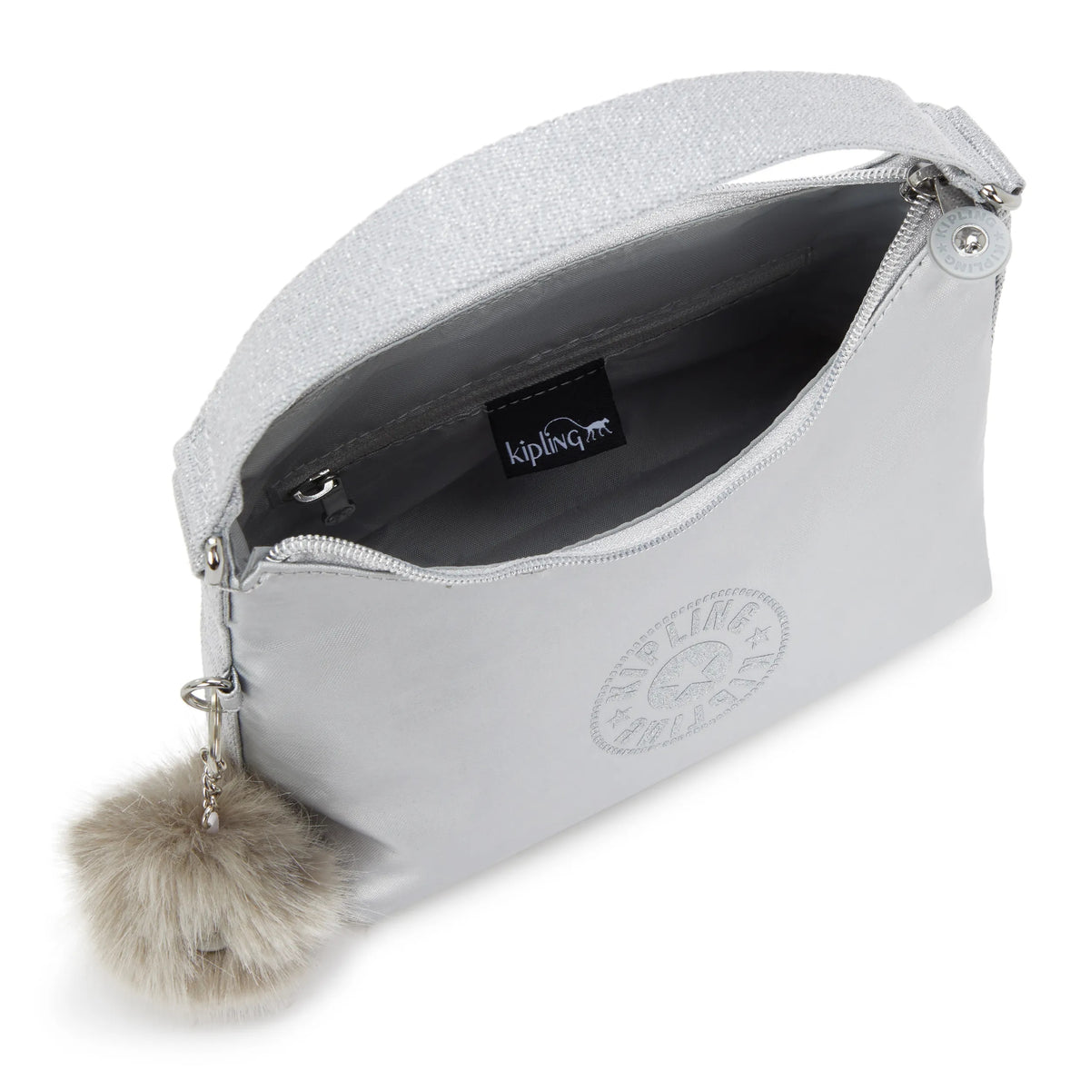 Bev Metallic Shoulder Bag Platinum Luxe - 3