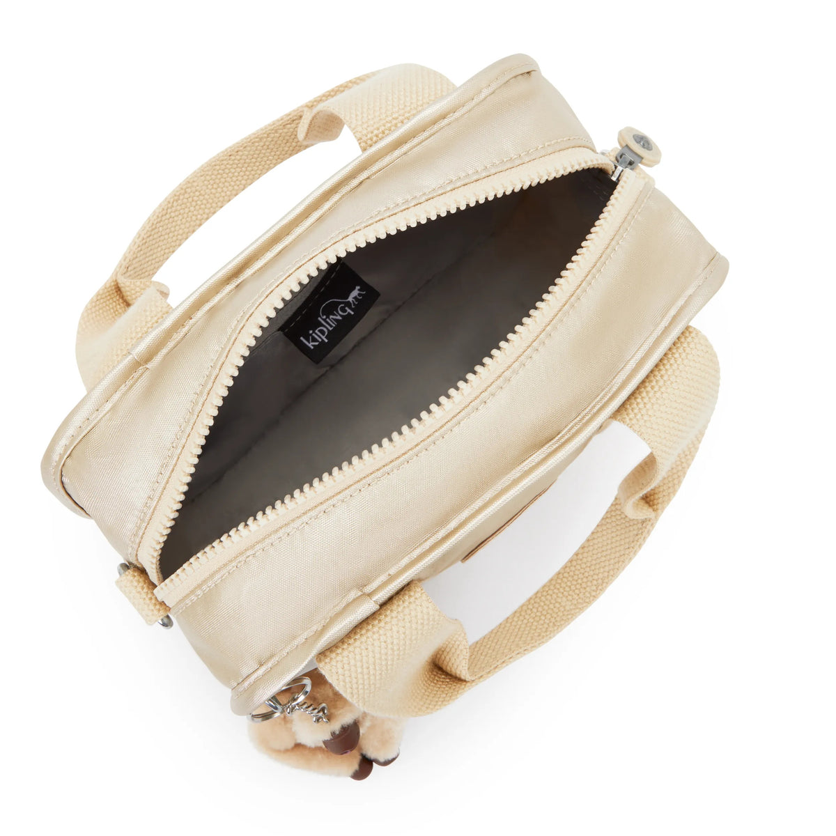Kipling Marie Adjustable Backpack - Ivory With Gold Accents - Like New Keoni Backpack main image 3
