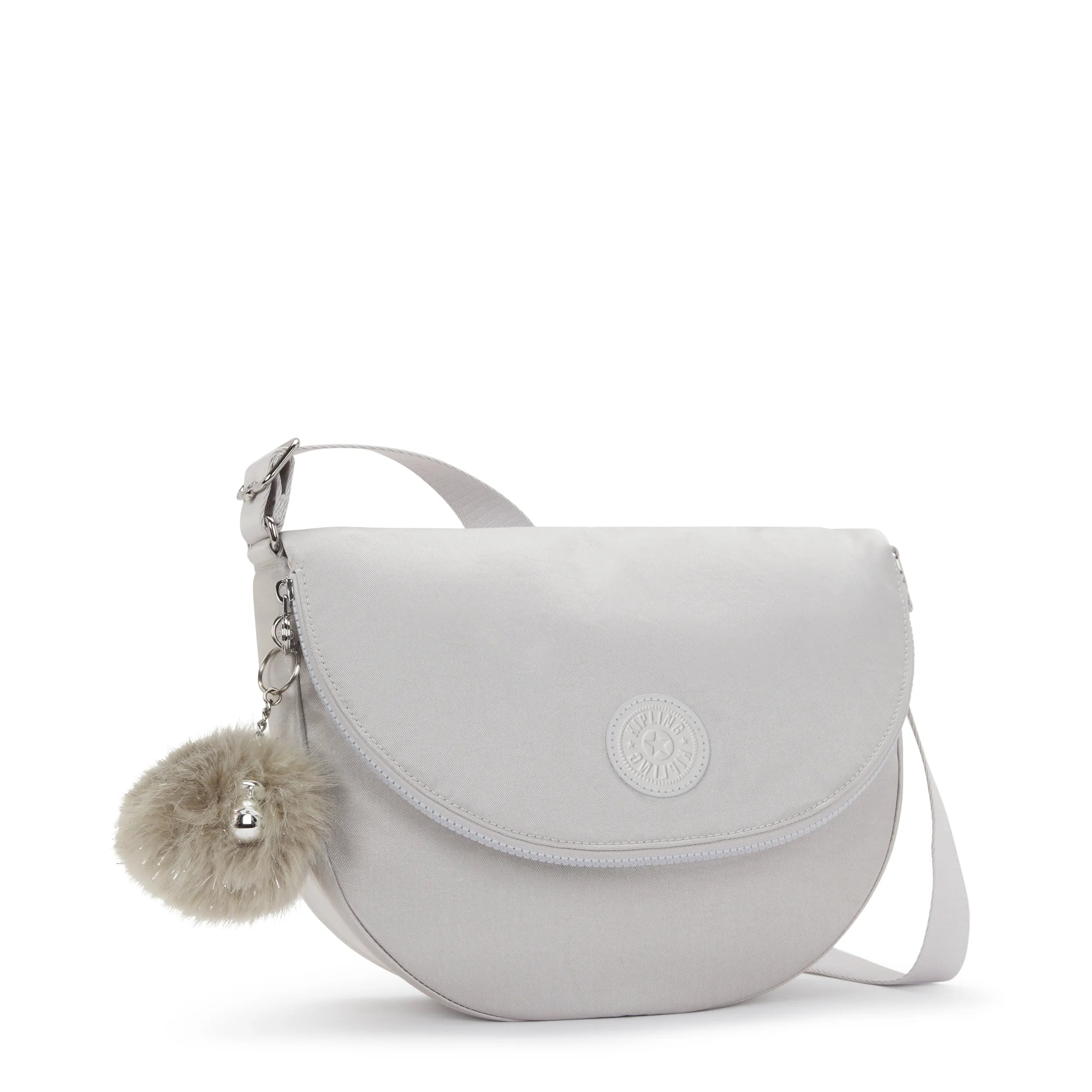 Zayd Crossbody Bag Radiant Silver Twill