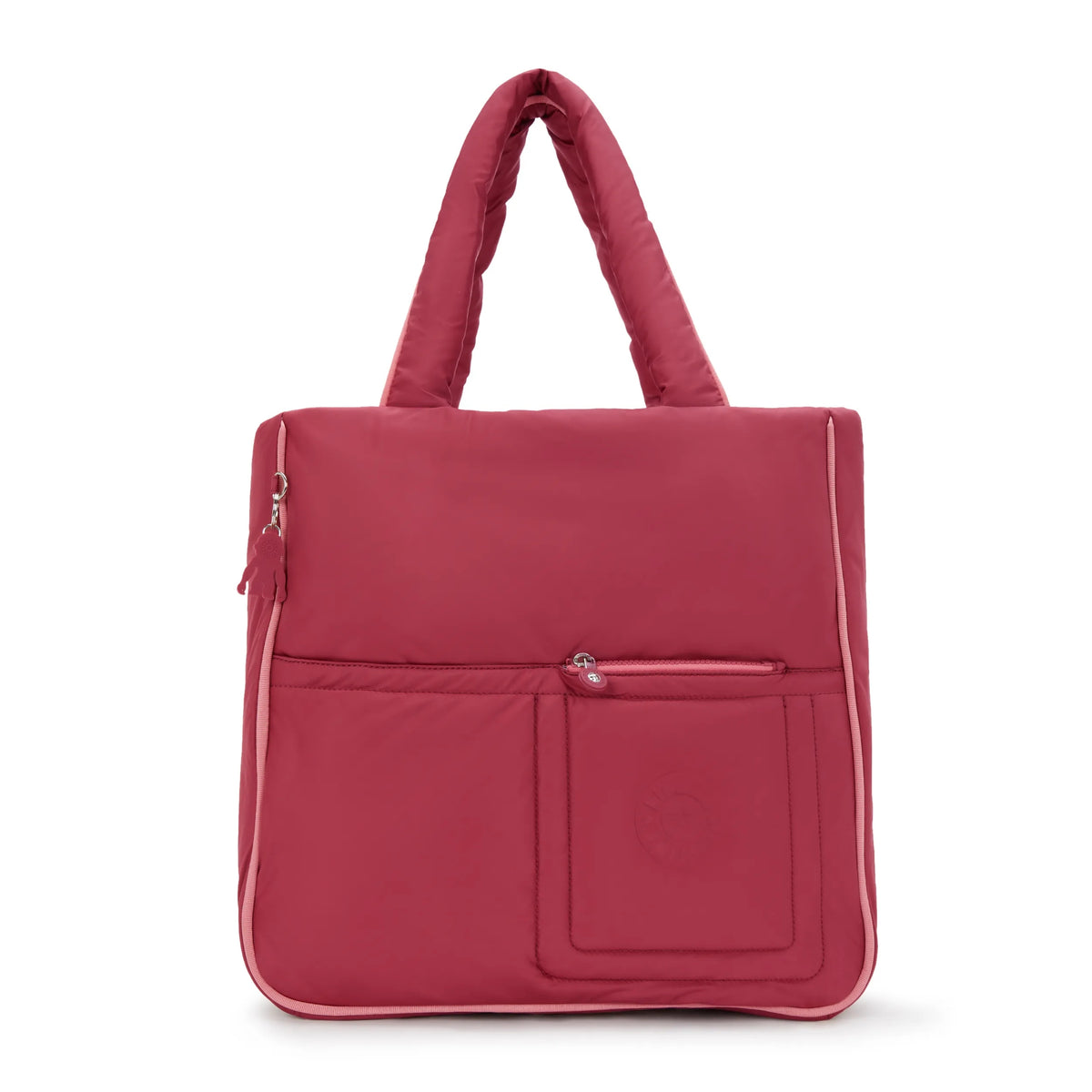 Jamil Puffed 13" Laptop Tote Bag Port Wine Puff - 1