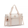 Jayla Metallic 15" Laptop Tote Bag Quartz Metallic - 4