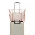 Jayla Metallic 15" Laptop Tote Bag Quartz Metallic - 6