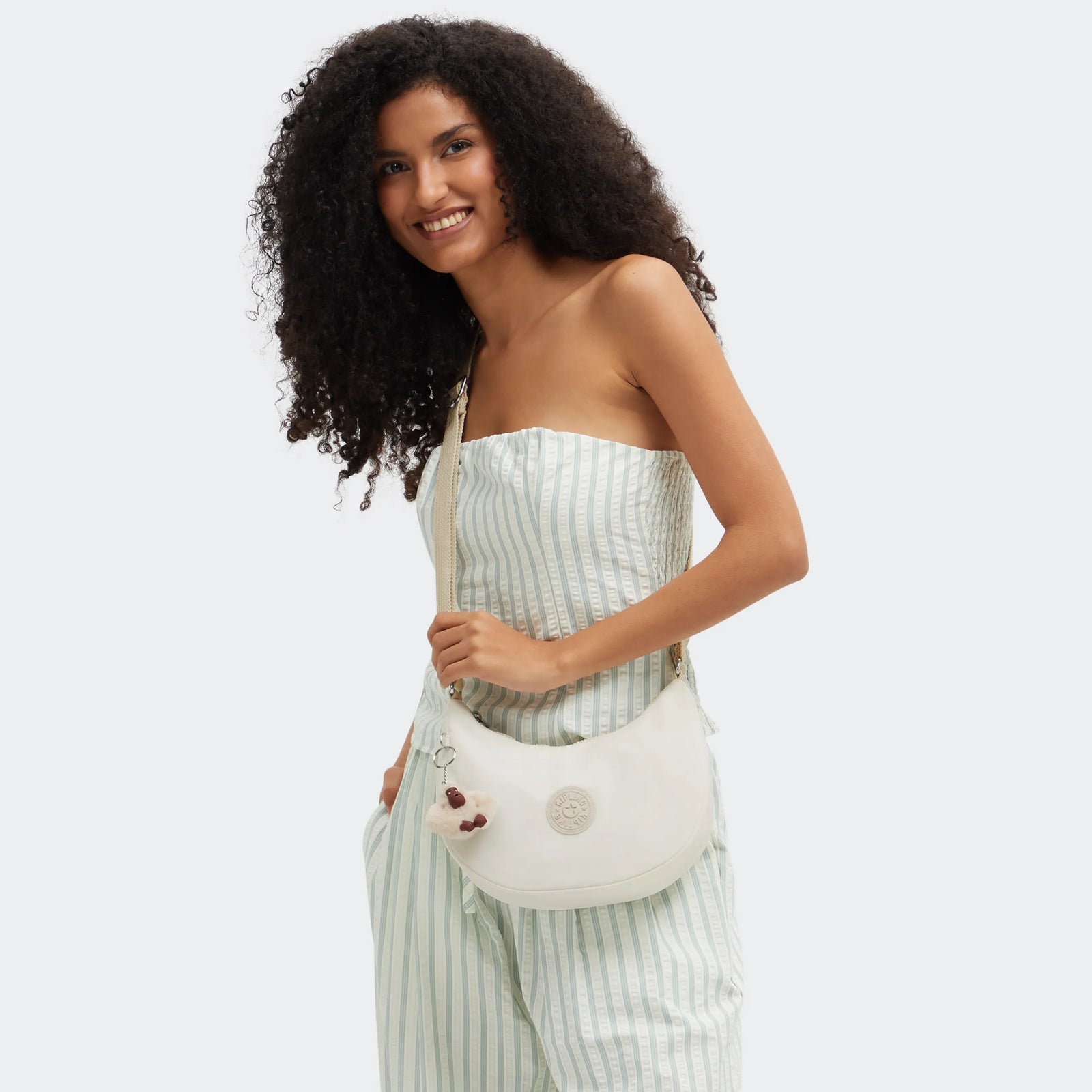 Bells Crossbody Bag Pure White-view-2