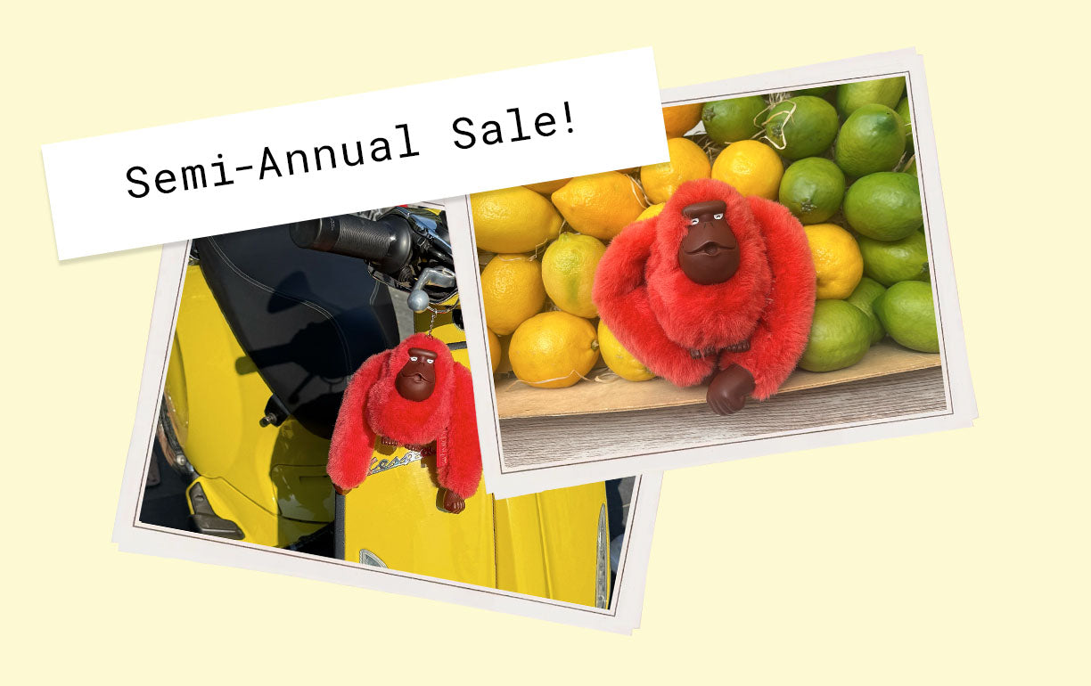 Easy Life Monkey Keychain