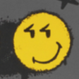 Happy Face Grey
